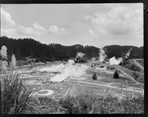 Wairakei geothermal area, Taupo district