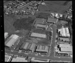 Factories and Paradice Ice Skating Club, Glen Innes industrial area, Auckland