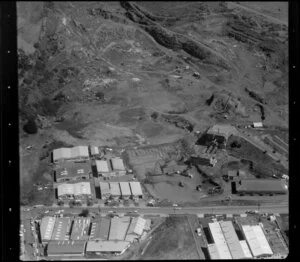 Unidentified factories and Mt Wellington Quarry, Auckland