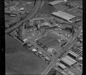 Unidentified factories, Carbine Road industrial area, Mt Wellington, Auckland