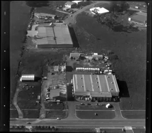 Factories, including Wilkins & Davies Industries Limited, East Tamaki industrial area, Manukau City