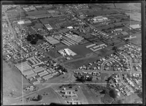 Mangere, Manukau City, Auckland, including commercial greenhouses and residential housing