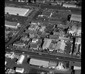 Unidentified factories in industrial area, Otahuhu, Manukau City, Auckland