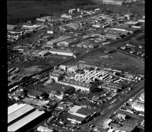 Unidentified factories and commercial buildings in industrial area, Otahuhu, Manukau City, Auckland