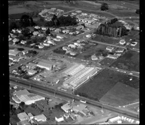 Unidentified factories and residential houses in Manurewa-Papakura area, Auckland