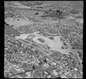 Land cleared for housing development, Gills Road, Manukau City, Auckland