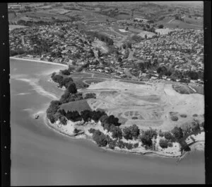 Land cleared for housing development, Cockle Bay, Manukau City, Auckland