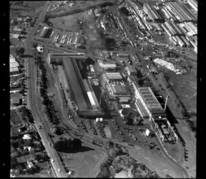 Unidentified factories in industrial area, Manukau City, Auckland