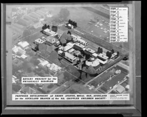 Copy of a photograph of proposed development at Erson Street, Royal Oak, Auckland