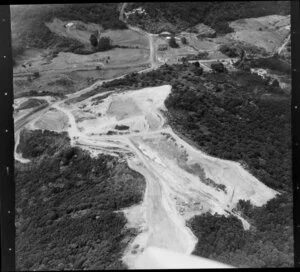 Laingholm, Waitakere City, featuring quarry [sandstone? A B Bricks Limited?]