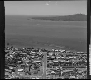 Belmont, Auckland, including Rangitoto Island in the background