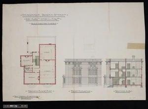 Thomas Turnbull & Son :Residence Bowen Street for A H Turnbull Esq[uir]e. [Not as built. 1915?]