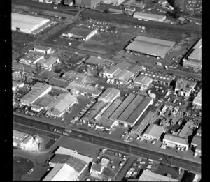 Unidentified factories in industrial area, Otahuhu, Manukau City, Auckland