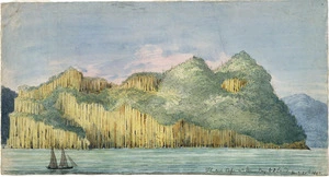 Gold, Charles Emilius 1809-1871 :Fluted cape near Storm Bay V[an] D[iemens] Land Dec[embe]r 21 1847