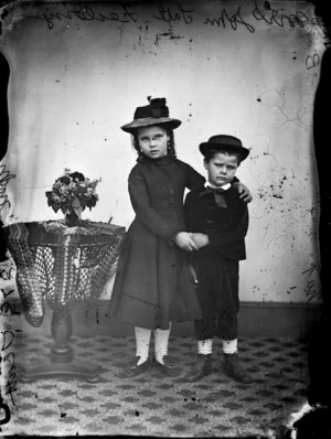 Percival Thomas Scott and his sister