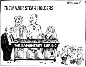 The major steak holders. 16 November, 2008.