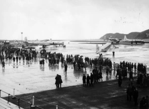 Opening of Wellington Airport, Rongotai