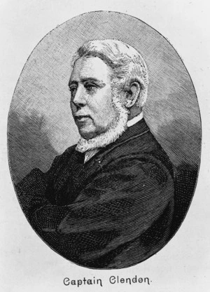 Engraving of James Reddy Clendon