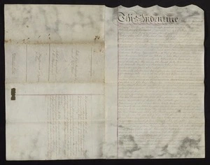 Second indenture, Wentworth and Jones to Campbell and Brown