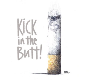 "Kick in the butt!" - the cost of smoking cigarettes