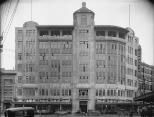 Dominion Building, Mercer Street, Wellington
