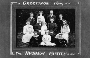 Thomas and Jane Hughson with their children