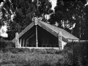 Maori meeting house, Hawkes Bay Region