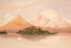 [Fox, William] 1812-1893 :Lake Wakatipu Otago N[ew] Z[ealand. 1864?]