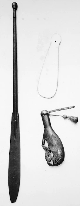 Maori artifacts from the Horowhenua district