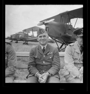 Flight Lieutenant R Kirkup, instructor, Royal New Zealand Air Force