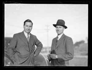 L E Turnill of Tasman Empire Airways and Hunt of AID
