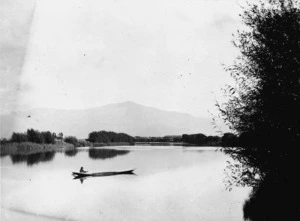 Waka on the Wairau River