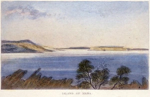 [Brees, Samuel Charles] 1810-1865 :Island of Mana [Between 1842 and 1845. Engraved by H Melville from an original by S C Brees. London, 1849]