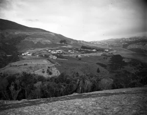 Part 2 of a 2 part panorama of the suburb of Wilton, Wellington