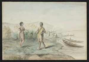 [Downes, Thomas William] 1868-1938 :Whakitapui meets Turere-ao. [1938?]