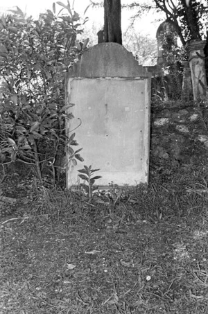 The Garrick family grave, plot 59.N, Sydney Street Cemetery.