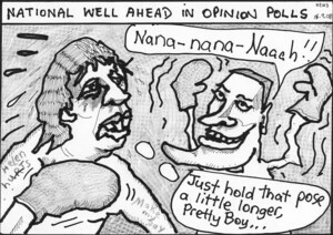 National well ahead in opinion polls - News. "Nana-nana-naaah!!" "Just hold that pose a little longer, pretty boy..." 22 September, 2008
