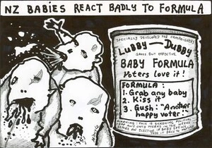 NZ babies react badly to formula. 29 September, 2008
