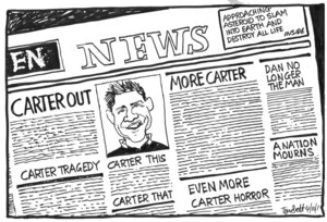 Scott, Thomas, 1947-:'News - Carter out.' 3 October 2011