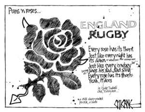 Winter, Mark 1958- :Puns 'n roses - England rugby ... 4 October 2011