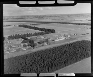 Unidentified factory on the outskirts of Ashburton, Canterbury Region
