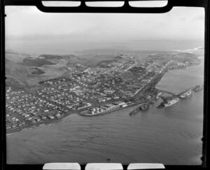 Bluff harbour, Southland, including housing