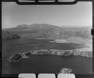 Lake Okareka, Rotorua, with Mount Tarawera in the background