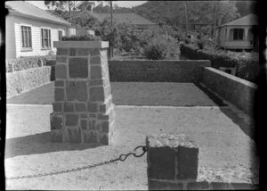 Memorial site, Reverend Henry Williams, Paihia, Bay of Island