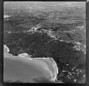 Hillsborough, showing coastline, Auckland