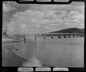 Bridge connecting Paihia and Waitangi, Bay of Islands