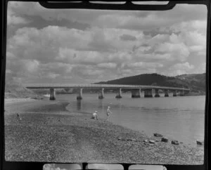 Bridge connecting Paihia and Waitangi, Bay of Islands