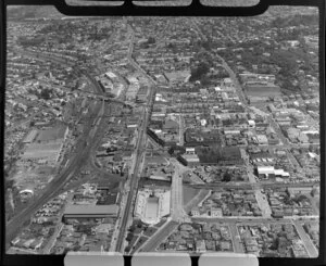 Newmarket, showing Olympic Pool, Auckland