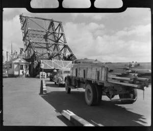 Drawbridge at Western Viaduct, Auckland waterfront