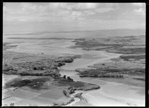 Panmure and Tamaki, Auckland, showing Tamaki River/Estuary